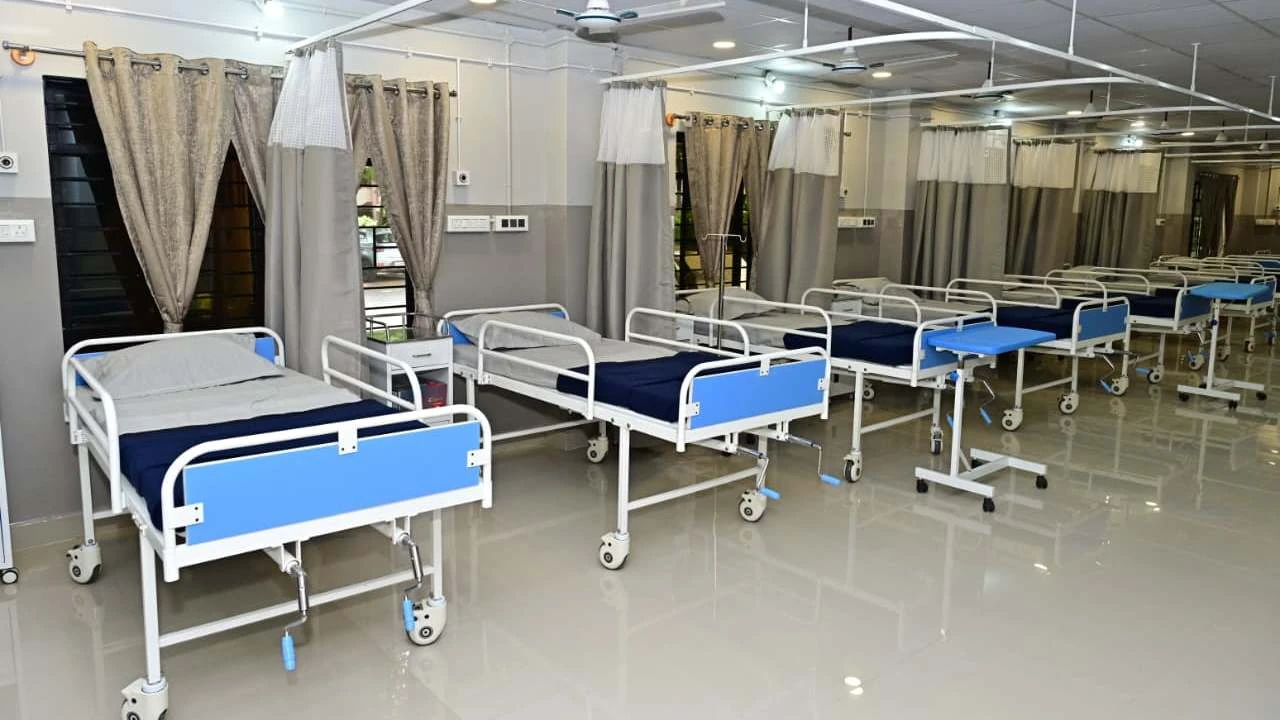 Ward beds ready for patients